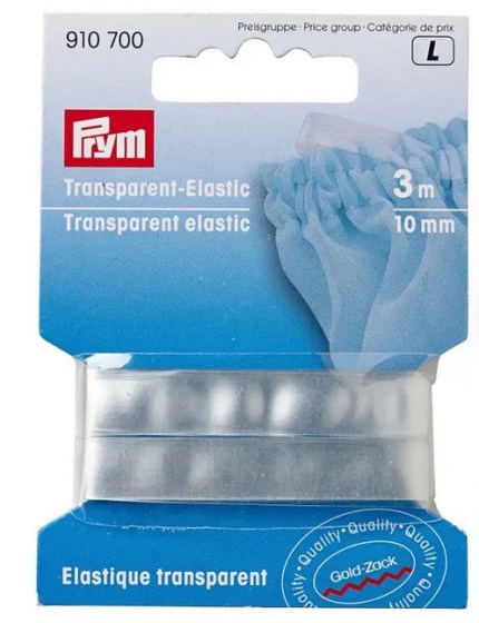 Transparenter Gummi 10mm
